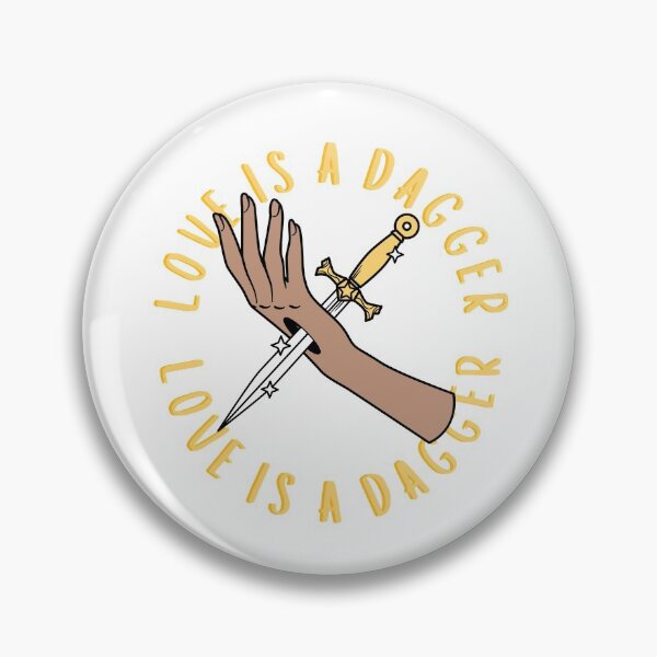Item preview, Love is a Dagger designed and sold by lunajoon.