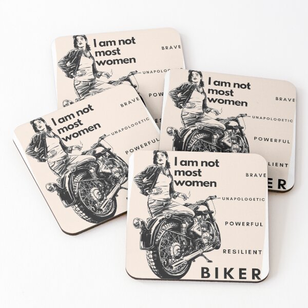 Item preview, I am not most women i am a biker designed and sold by ronymishra.