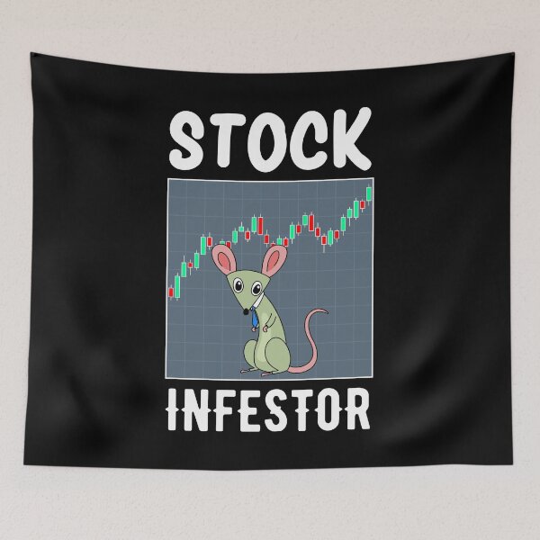 Item preview, Stock Infestor Funny Mouse Stock Investor designed and sold by mrhighsky.