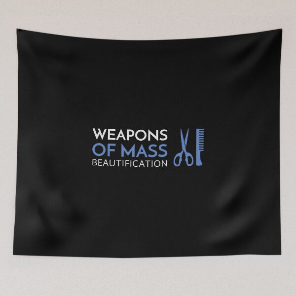 Item preview, Weapons Of Mass Beautification  designed and sold by RiseandShineTee.