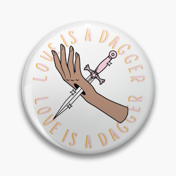 Item preview, Love is a Dagger designed and sold by lunajoon.