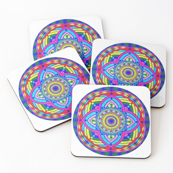 Item preview, Spots and Stars Mandala designed and sold by SpiroCat.
