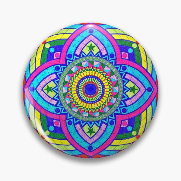 Item preview, Spots and Stars Mandala designed and sold by SpiroCat.