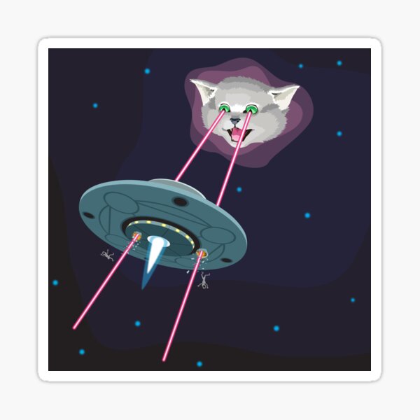 A Cat Named Curiosity Sticker