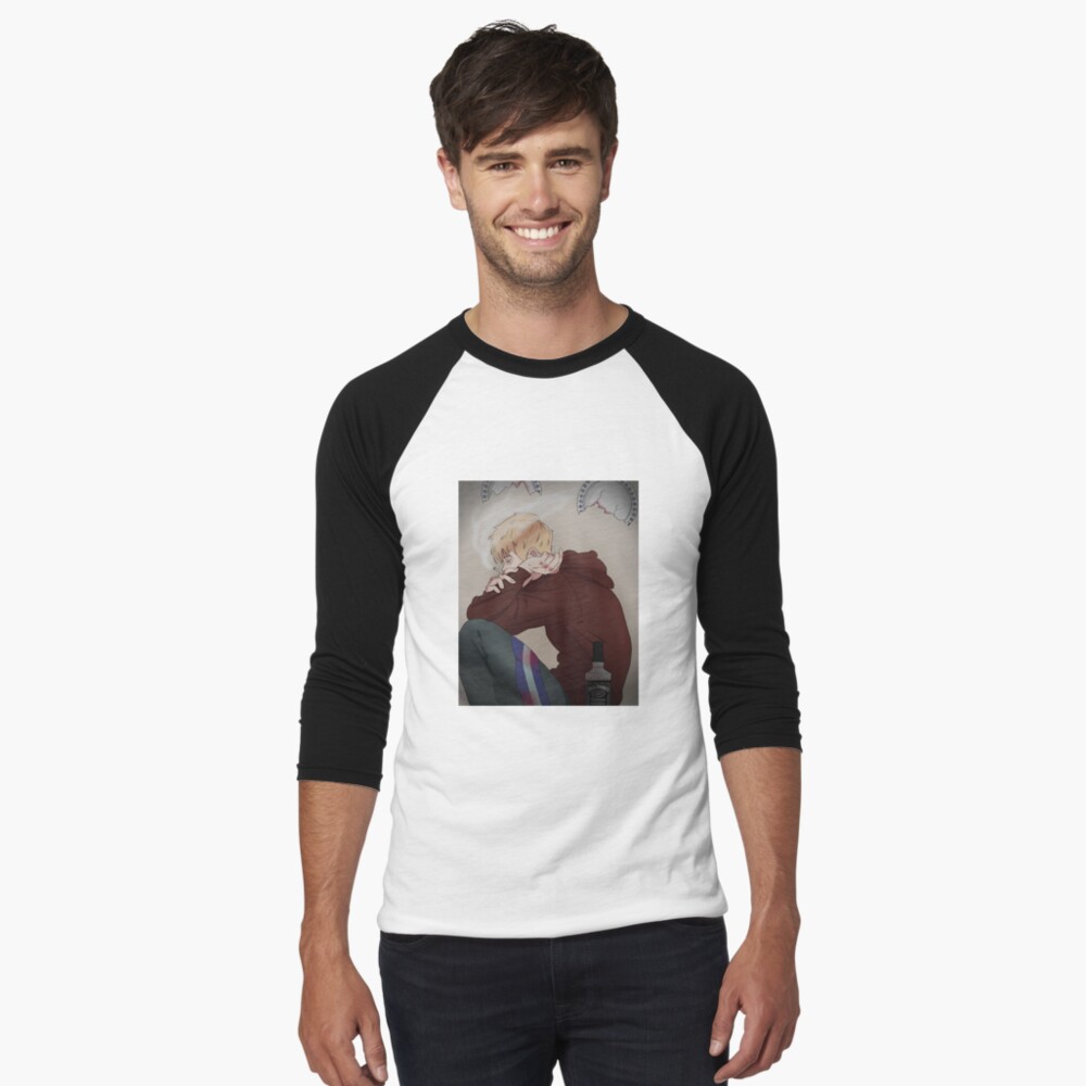 Item preview, Baseball ¾ Sleeve T-Shirt designed and sold by AnneVisscher.