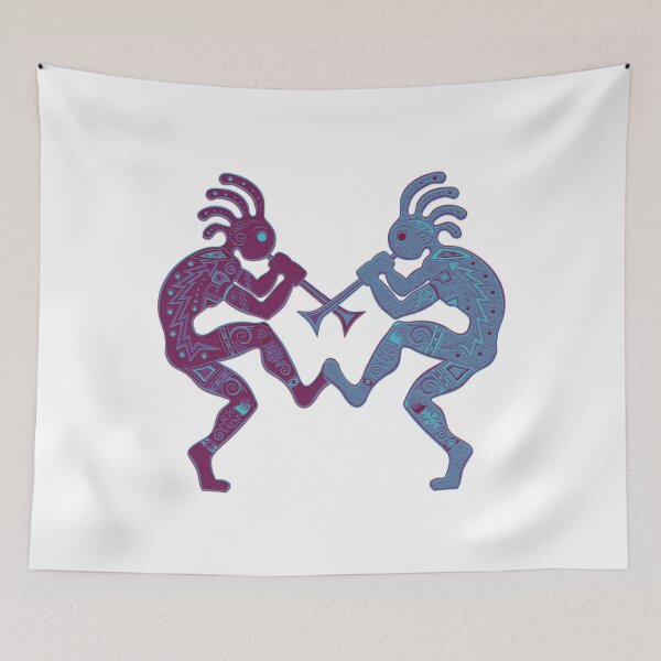 Item preview, Kokopelli Turquoise color scheme designed and sold by Caummon Thread.