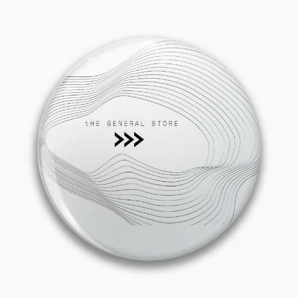 Item preview, General Store Arrow White Logo (With Lines) designed and sold by theGeneralStor3.