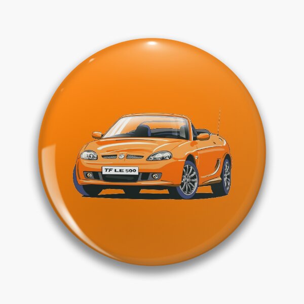 Item preview,  MG TF LE 500 in Vibrant Orange designed and sold by Webazoot Industries - Car Art.
