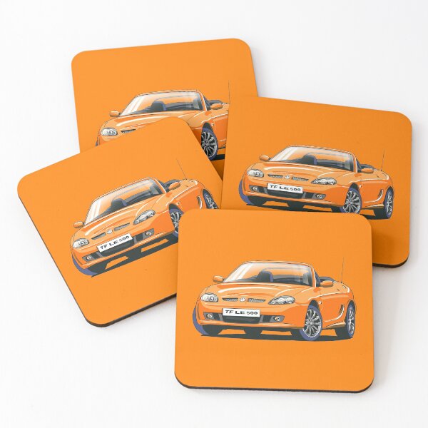 Item preview,  MG TF LE 500 in Vibrant Orange designed and sold by Webazoot Industries - Car Art.