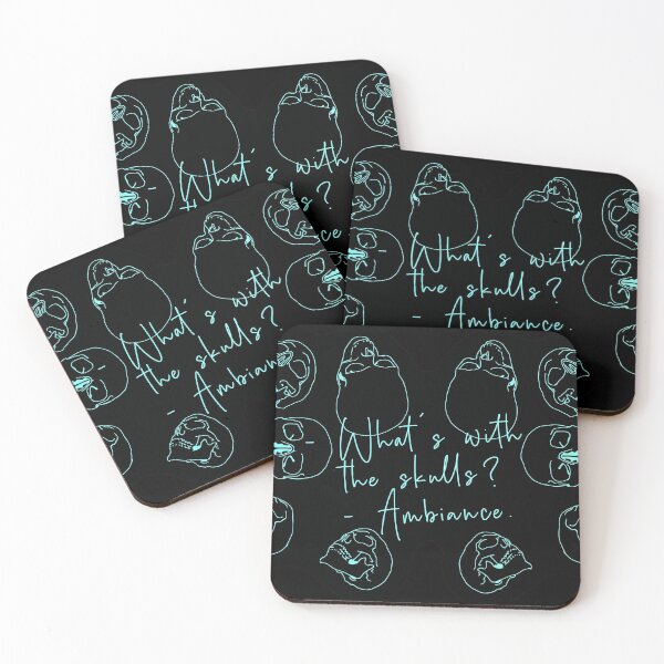 Item preview, Gideon the Ninth Skulls Ambiance designed and sold by katemargoli.