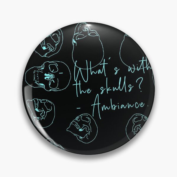 Item preview, Gideon the Ninth Skulls Ambiance designed and sold by katemargoli.