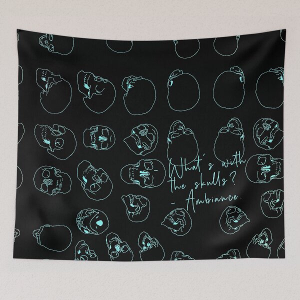 Item preview, Gideon the Ninth Skulls Ambiance designed and sold by katemargoli.
