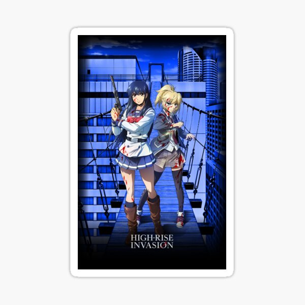 High Rise Invasion Stickers | Redbubble