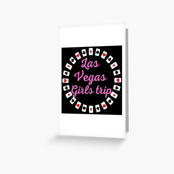 Las Vegas Girl's Trip Matching Gifts | Greeting Card