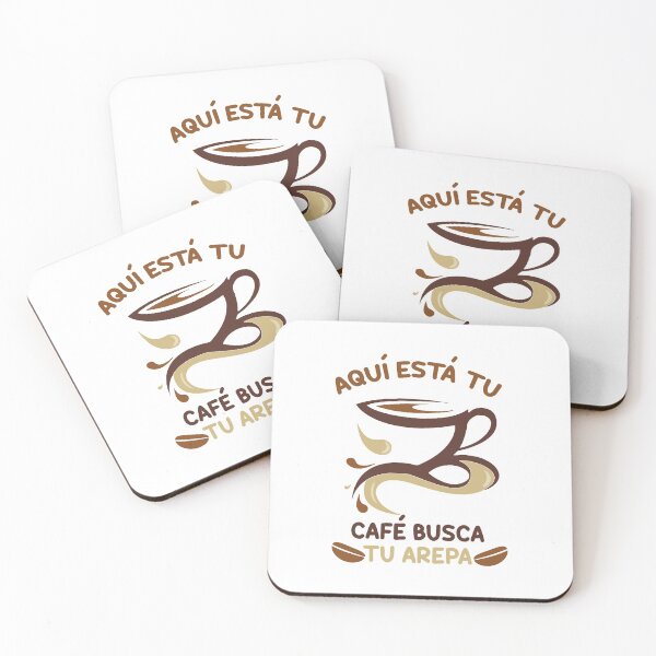 Item preview, Aquí está tu café busca tu Arepa designed and sold by obedtheartist.