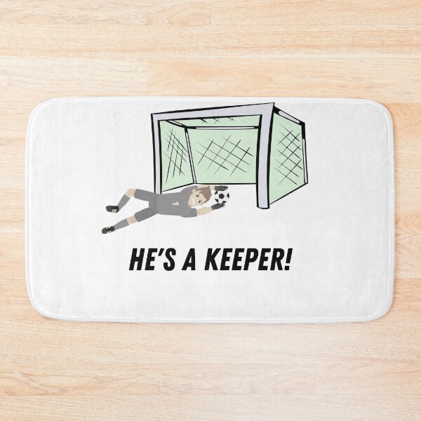 Item preview, He's A Keeper | Football Pun | Soccer Pun designed and sold by Nikiolilalala.