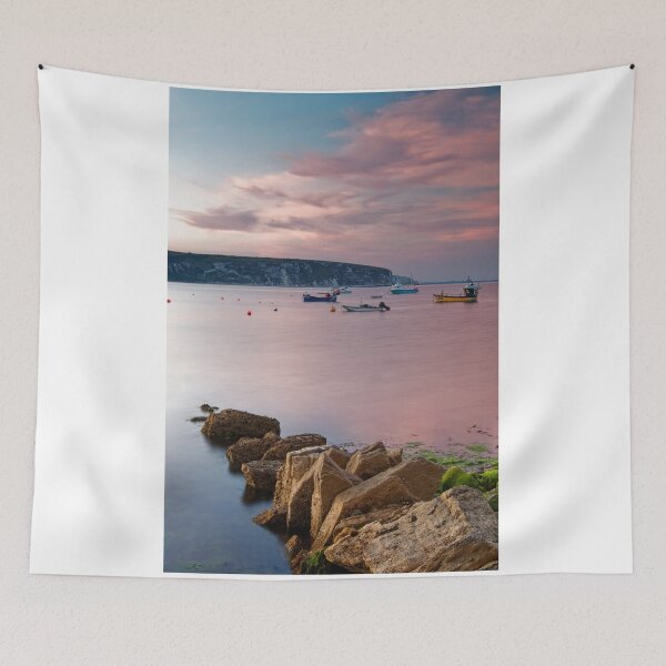 Aperçu de l'œuvre À la recherche à travers la baie de Swanage, Dorset créée et vendue par galpinimages.