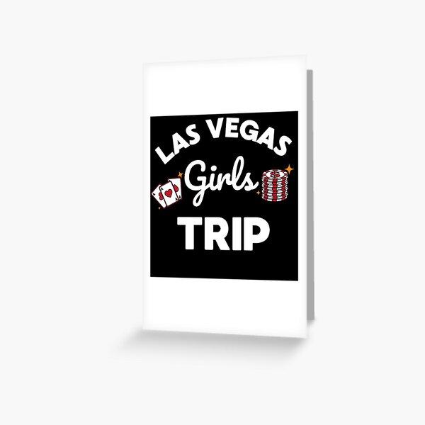 Las Vegas Girl's Trip Matching Gifts | Greeting Card