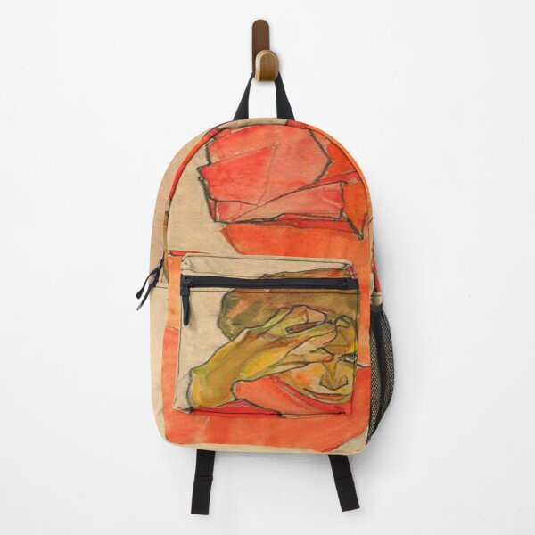 Item preview, Egon Schiele - Kneeling Female in Orange _ Red Dress designed and sold by Vivanne-art.