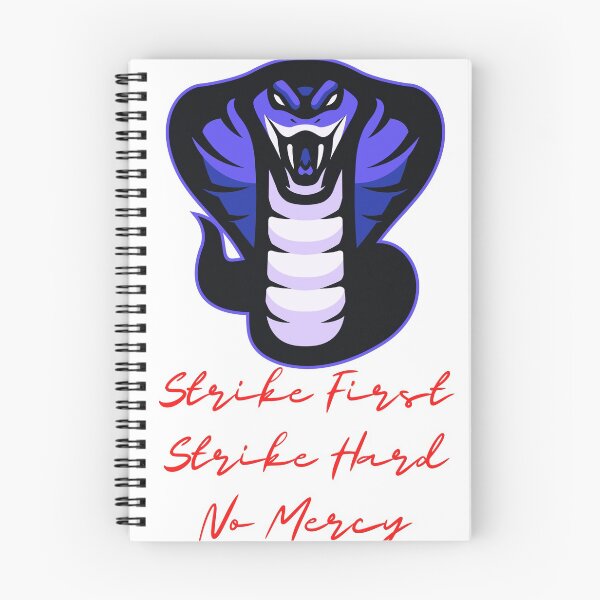 Item preview, Strike First, Strike Hard, No Mercy - Cobra Kai Graphic Design designed and sold by cypher33.