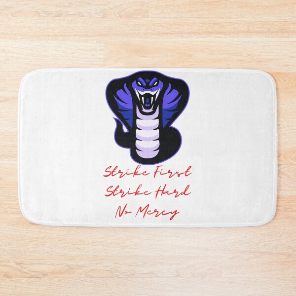 Item preview, Strike First, Strike Hard, No Mercy - Cobra Kai Graphic Design designed and sold by cypher33.