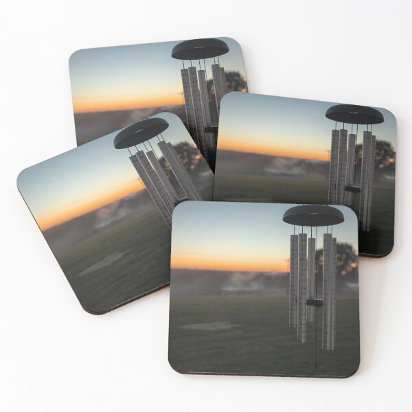 Item preview, Wind chimes with a sunrise designed and sold by HFamPhotoShop.