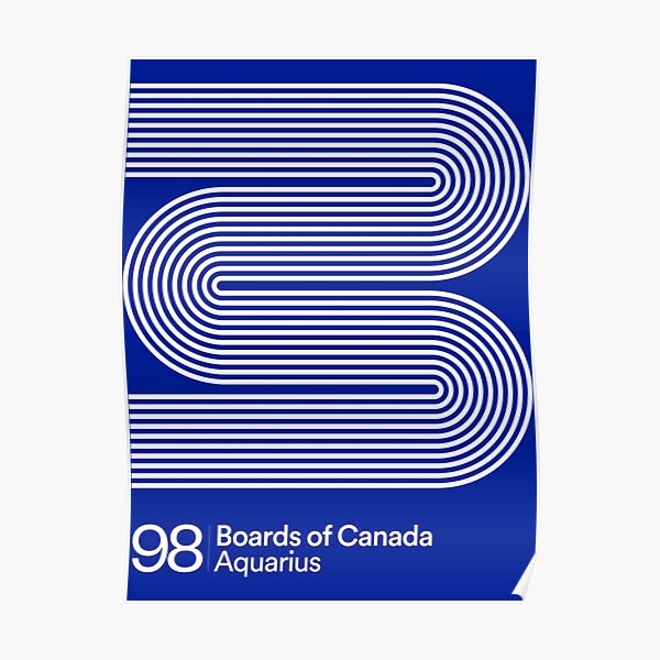 Boards of Canada — Aquarius Classic T-Shirt Poster