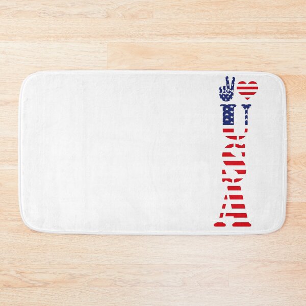 Item preview, Peace Love America Softstyle Tee- Unisex T-Shirt designed and sold by Zosef-artist.