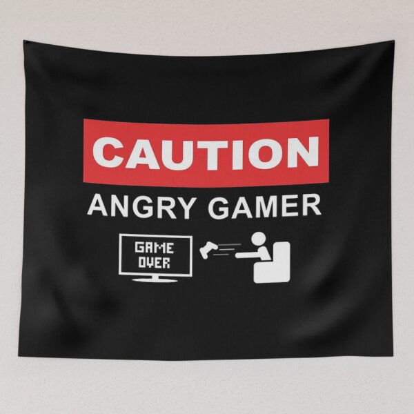 Item preview, Angry Gamer designed and sold by watsonillustrations.