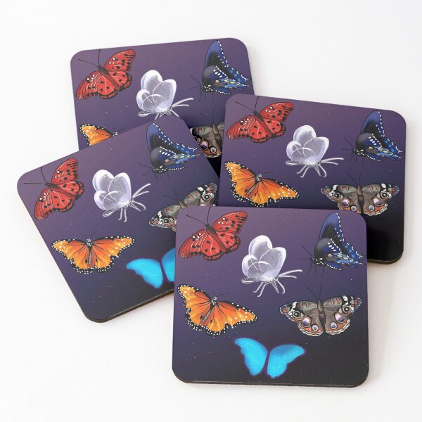 Item preview, The Wild Magic - Colorful Butterflies designed and sold by witchlingart.