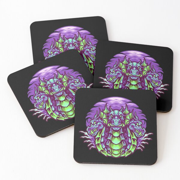 Item preview, Purple Sunrise Hydra designed and sold by Trinket-Trickster.
