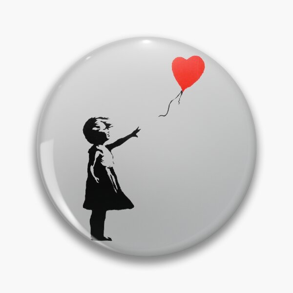 Item preview, GRAFFITI GIRL WITH BALLOON BANKSY designed and sold by T-paw.