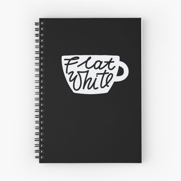 Item preview, flat white coffee designed and sold by Pacesyte.
