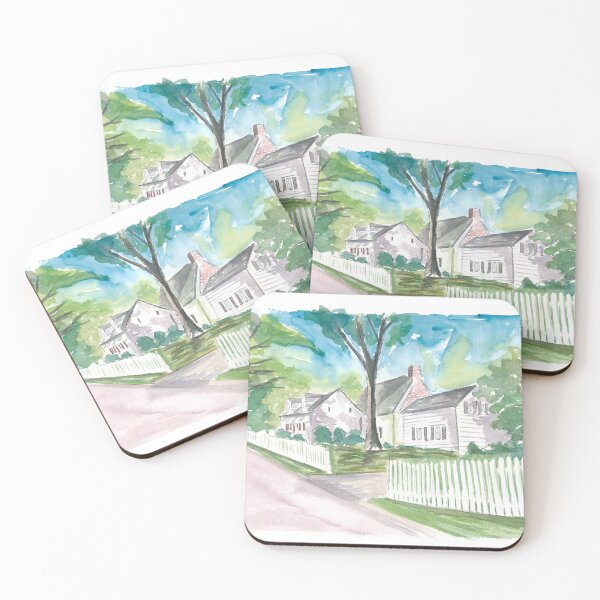 Item preview, Richmond Town Staten Island NYC Perine House designed and sold by artshop77.