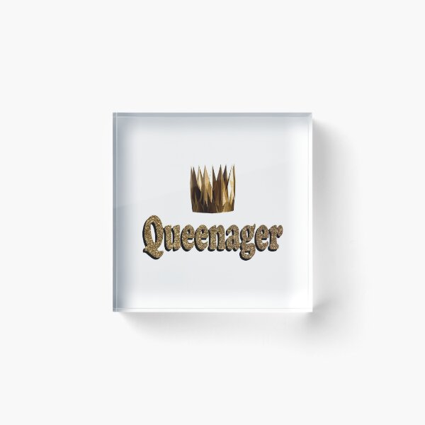Item preview, Queenager Old Is Gold designed and sold by Bizybeetabzy.