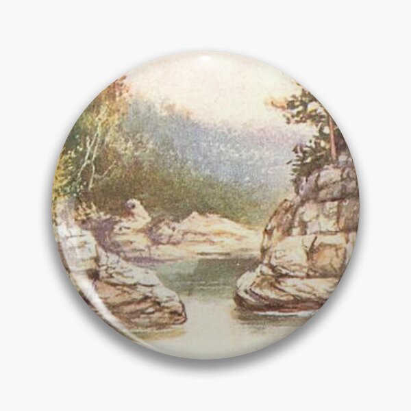 Item preview, Vintage Illustration of Randolph's Leap on the Findhorn, Forres, Morayshire designed and sold by yourscotland.