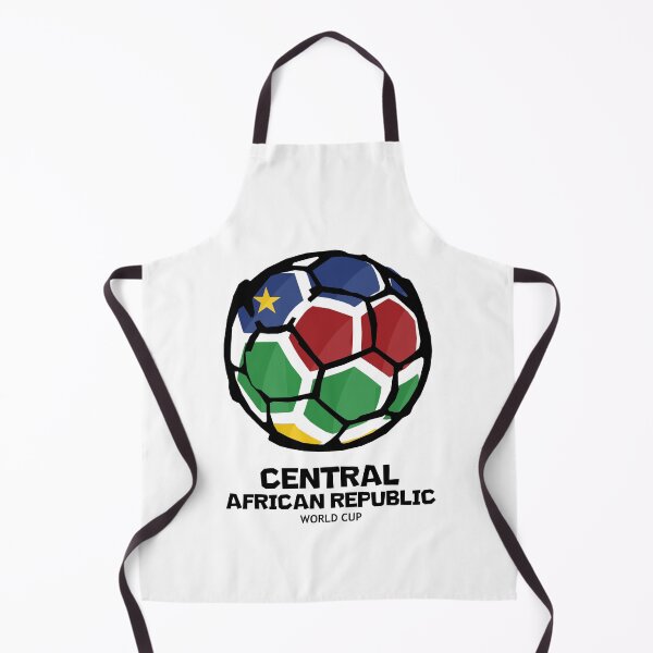 Item preview, Central African Republic Football Country Flag designed and sold by KewaleeTee.