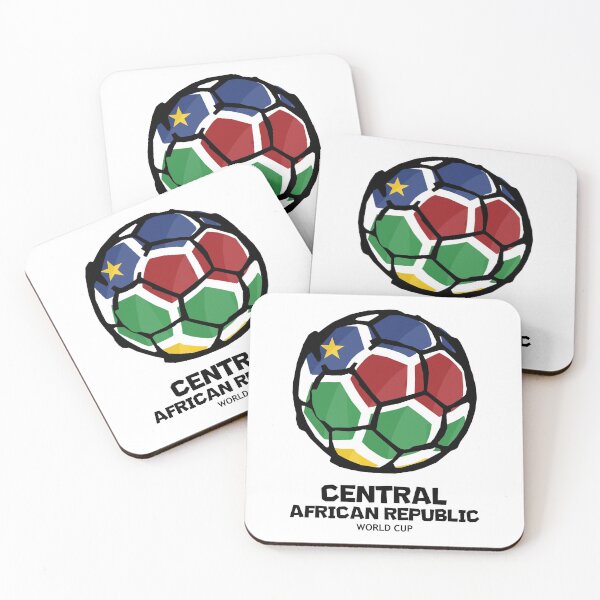 Item preview, Central African Republic Football Country Flag designed and sold by KewaleeTee.