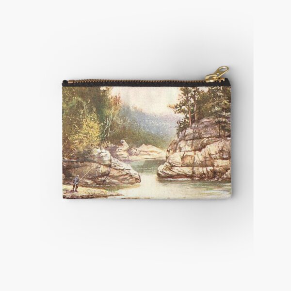 Item preview, Vintage Illustration of Randolph's Leap on the Findhorn, Forres, Morayshire designed and sold by yourscotland.