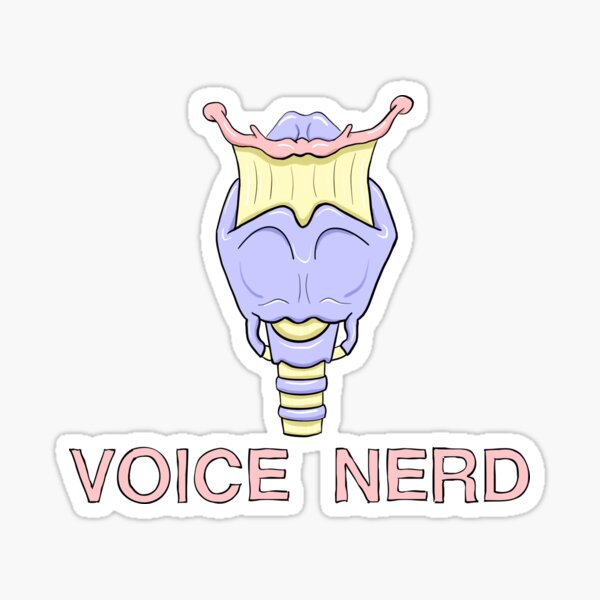 Item preview, Voice Nerd designed and sold by Mslskinner.