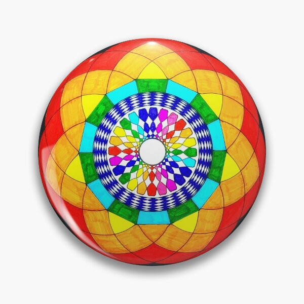Item preview, Rainbow Mandala designed and sold by SpiroCat.