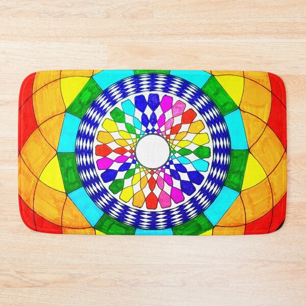 Item preview, Rainbow Mandala designed and sold by SpiroCat.