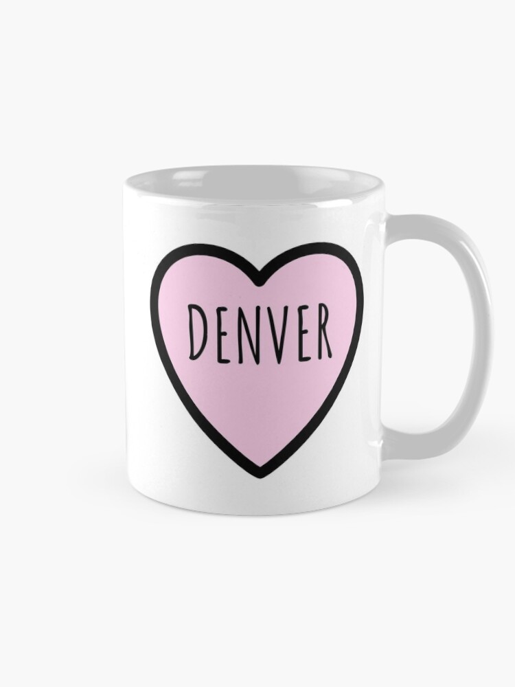 Thumbnail 3 of 6, Coffee Mug, Denver designed and sold by PinkPerfect.