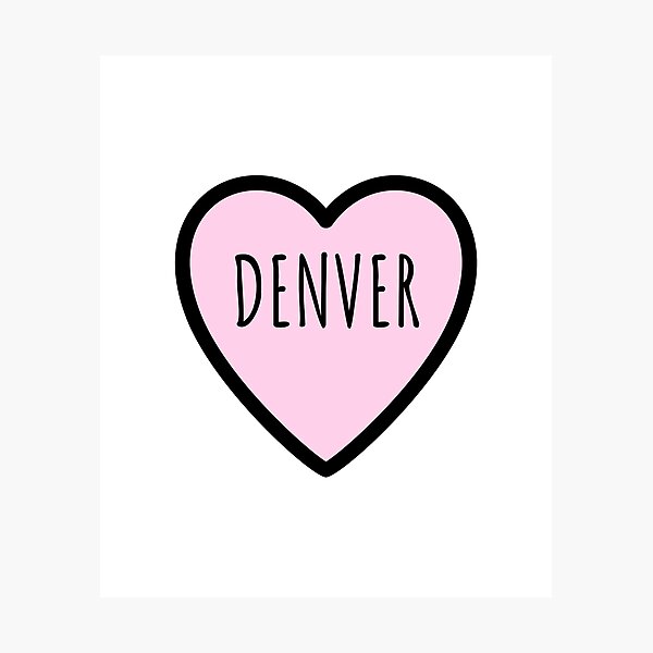 Item preview, Denver designed and sold by PinkPerfect.