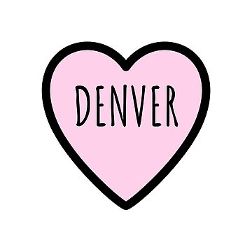Artwork thumbnail, Denver by PinkPerfect