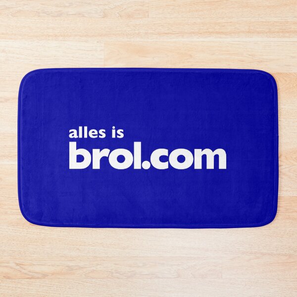 Item preview, Alles is brol dot com (white) designed and sold by benlefevere.