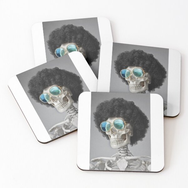 Item preview, funny skeleton with glasses designed and sold by Adorable Designs.