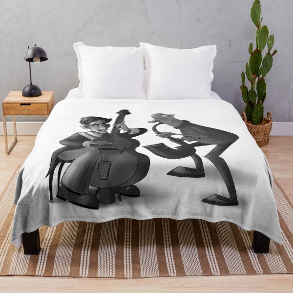 Item preview, Sax and Cello players designed and sold by TWOmieArt.