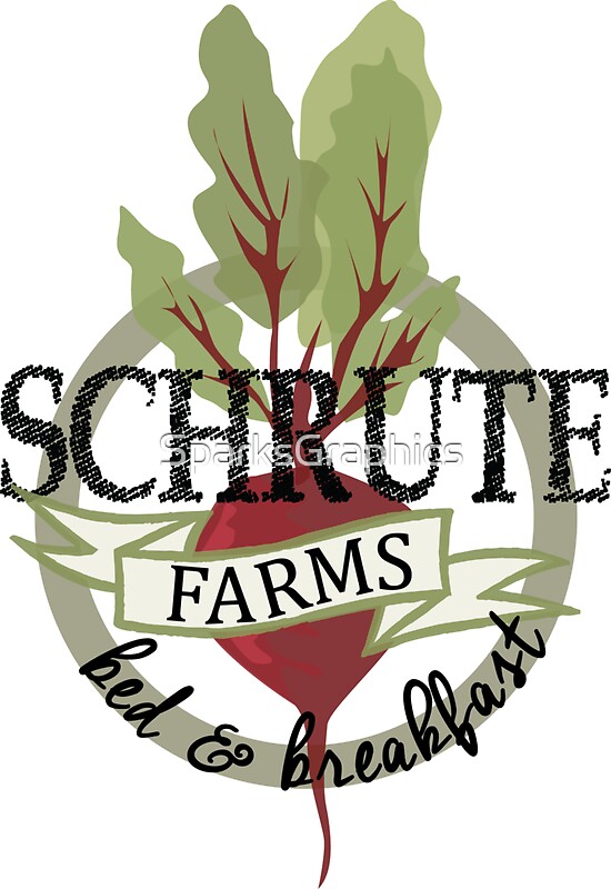 "Schrute Farms Bed And Breakfast" Stickers By SparksGraphics | Redbubble