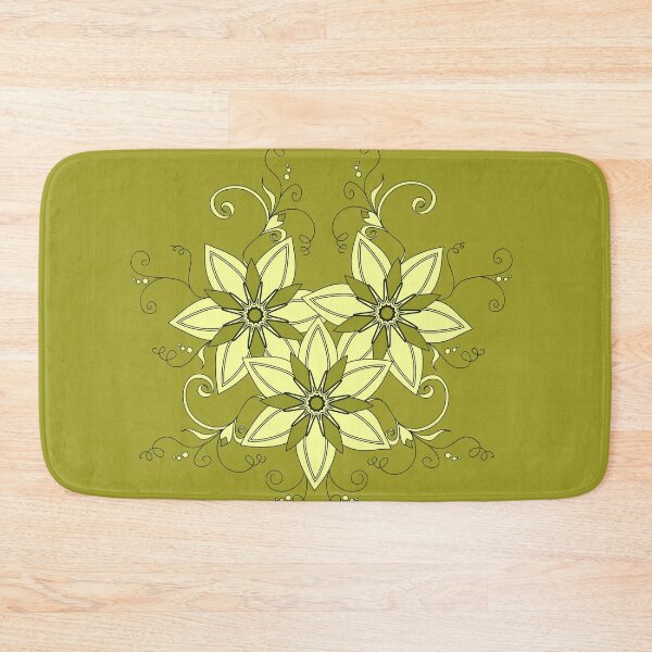 Item preview, gold flowers designed and sold by AlinNova.